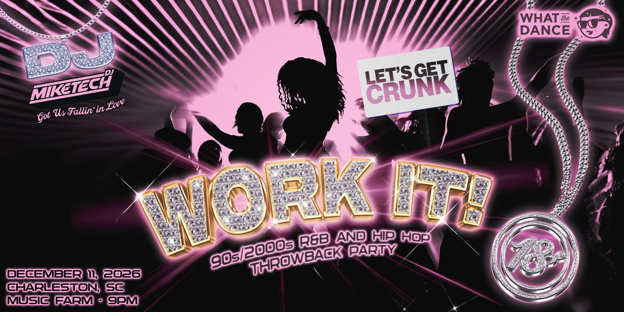 WORK IT! at Music Farm on December 11, 2026